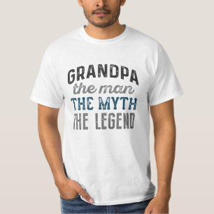Camiseta El Abuelo El Hombre El Mito La Leyenda