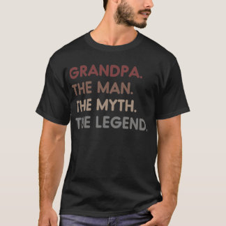 Camiseta El abuelo el hombre el mito la leyenda