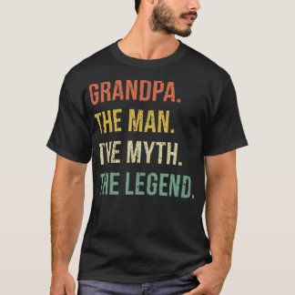 Camiseta El abuelo El hombre el mito la leyenda para
