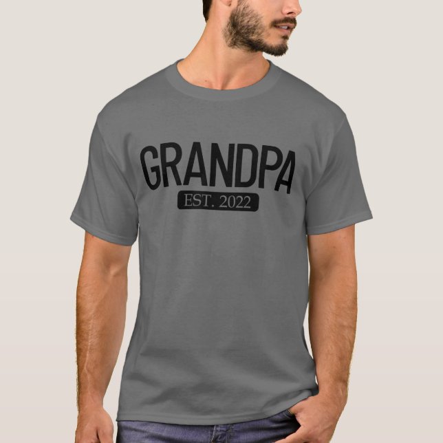 Camiseta El abuelo Est. Nuevo abuelo 2022 (Anverso)