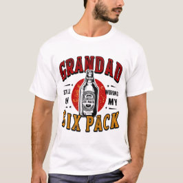 Camiseta El abuelo Funny Six Pack Tee - Regalo de cerveza d