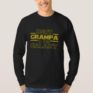 Camiseta El abuelo Grampa regala al mejor Grampa en Galaxy
