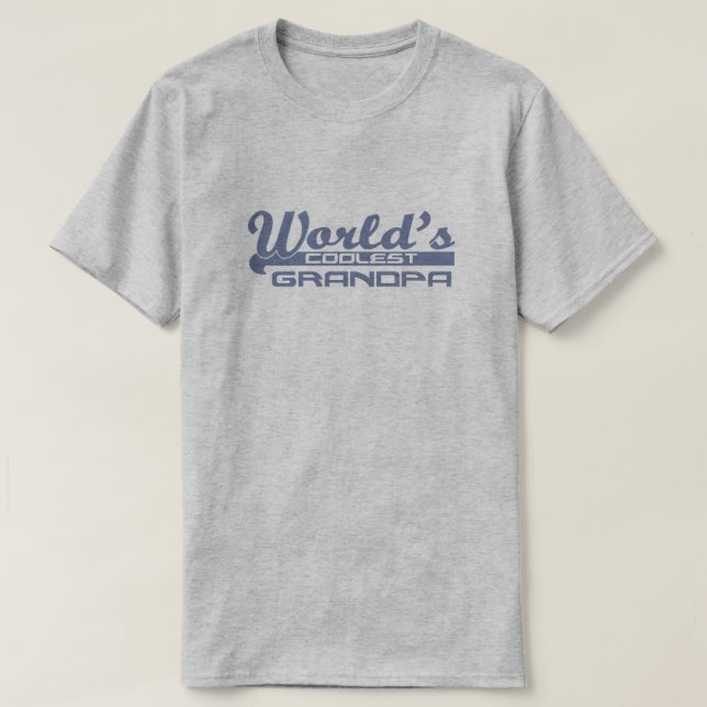 Camiseta El abuelo más fresco de los mundos (Diseño del anverso)