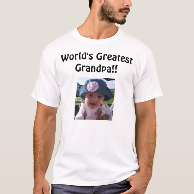 Camiseta ¡El abuelo más grande del mundo!! (Anverso)