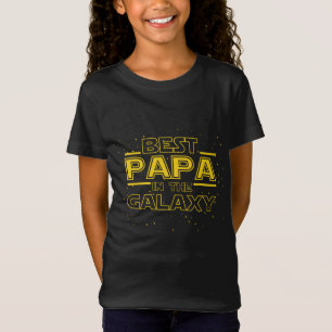Camiseta El abuelo papá regala al mejor papá en galaxia