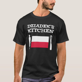Camiseta El abuelo polaco de cocina de Dziadek