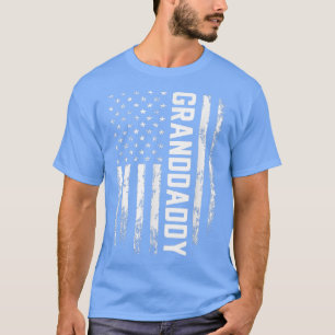 Camiseta El abuelo regala el regalo de la bandera de Estado