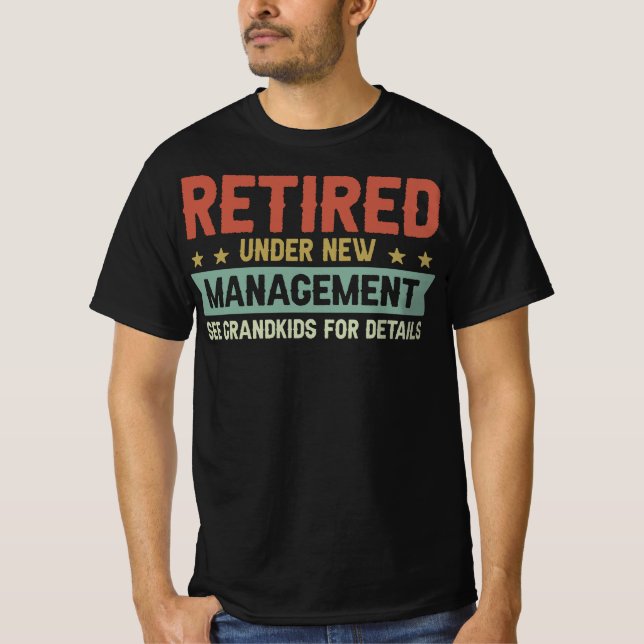 Camiseta El Abuelo Retirado Ve A Los Abuelos Para Obtener D (Anverso)