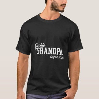 Camiseta El abuelo Rookie redactó la Invitación de embarazo