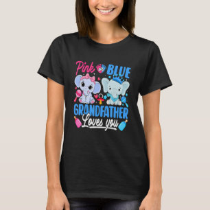 Camiseta El Abuelo Rosa O Azul Te Ama La Revelación De Géne