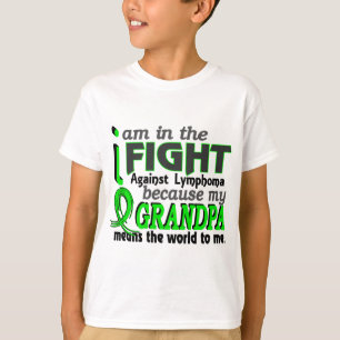 Camiseta El abuelo significa el mundo a mí linfoma