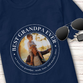 Camiseta El abuelo te ayuda a amar a tu papá mejor foto de