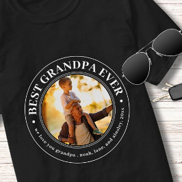 Camiseta El abuelo te ayuda a amar a tu papá mejor foto de