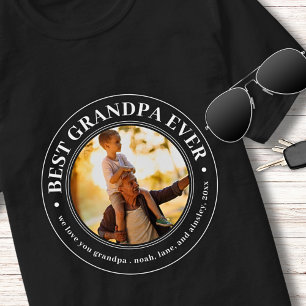Camiseta El abuelo te ayuda a amar a tu papá mejor foto de 