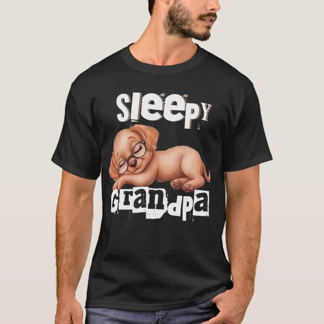 Camiseta El abuelo temerario Labrador abuelo Lab amante del (Anverso)