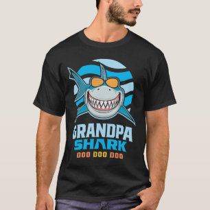 Camiseta El abuelo Tiburón Tee. Doo Doo Doo Gift