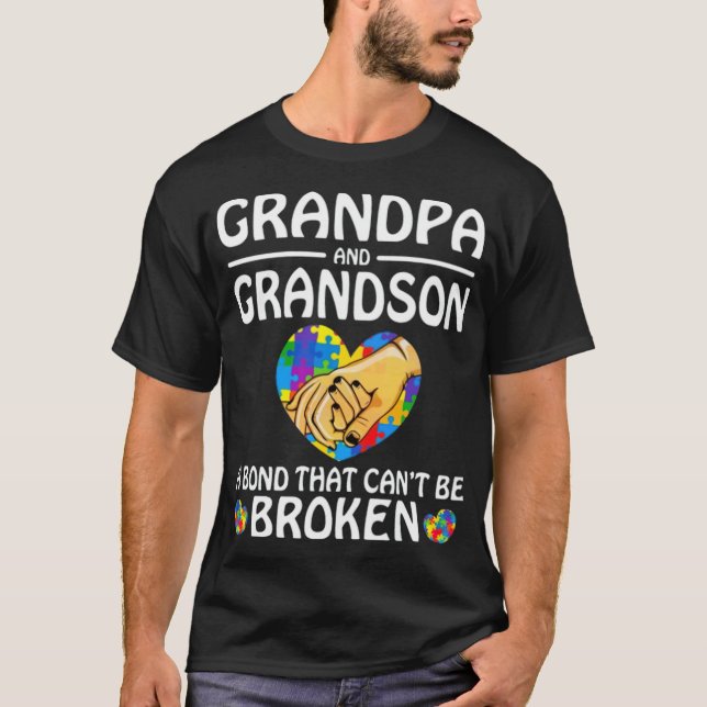 Camiseta El abuelo y el abuelo son graciosos (Anverso)