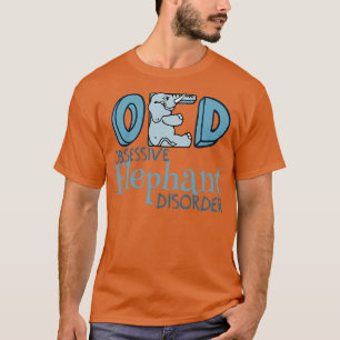 Camiseta El aburrido desorden del elefante obsesivo