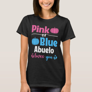 Camiseta El Abuso Rosa O Azul Te Ama La Calabaza Género Rev