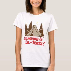Camiseta El acampar es intentos