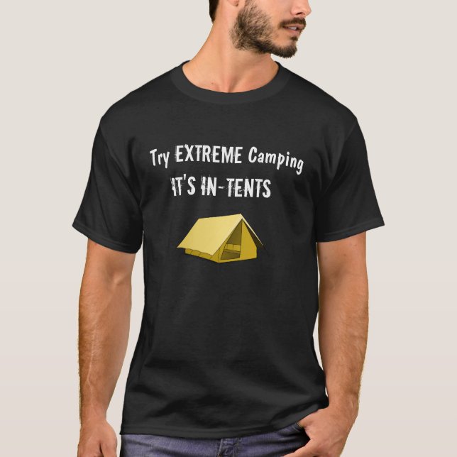 Camiseta El acampar extremo (Anverso)