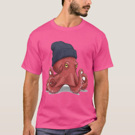 Camiseta El acogedor Kraken: El pulpo flotante cotidiano