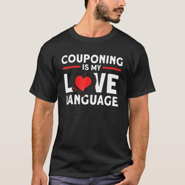 Camiseta El acoplamiento es mi pareja de idiomas de amor (Anverso)