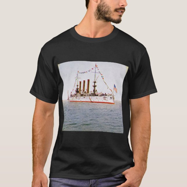Camiseta El acorazado ORIGINAL USS Ohio (Anverso)
