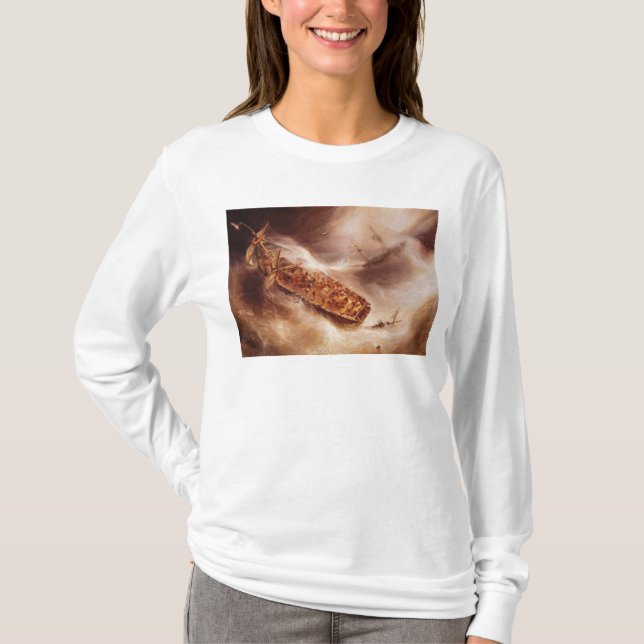 Camiseta El acto del sacrificio hecho por capitán Desse (Anverso)