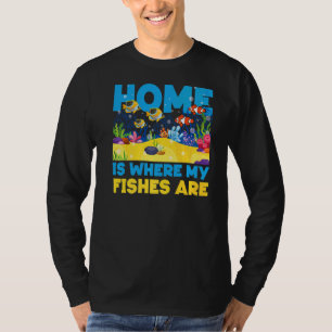 Camiseta El Acuario De Agua Salada Es Donde Están Mis Peces