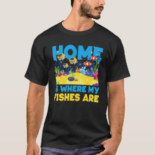 Camiseta El Acuario De Agua Salada Es Donde Están Mis Peces