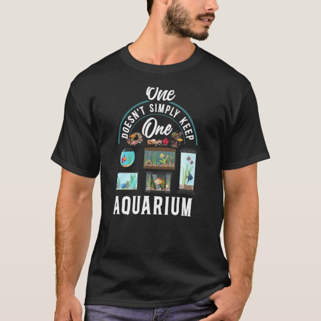 Camiseta El Acuario De Agua Salada Uno No Simplemente Conse (Anverso)