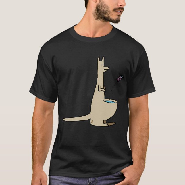 Camiseta El acuario del Sr. Canguro (Anverso)