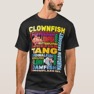 Camiseta El acuario fresco y estético