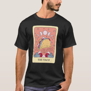 Camiseta El adivino de la fortuna del taco de la tarjeta de