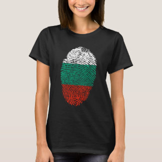 Camiseta El ADN búlgaro ama patriótico
