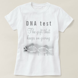 Camiseta El ADN de la genealogía divertida prueba el regalo