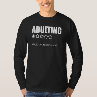 Camiseta El Adulto No Recomendaría El Adulto