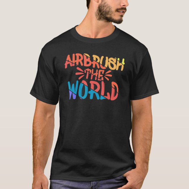 Camiseta El aerógrafo Guay Aircel El aerógrafo Graffiti Vin (Anverso)