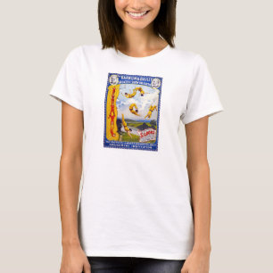 Camiseta El afiche de la época de Barnum & Bailey 1896 res