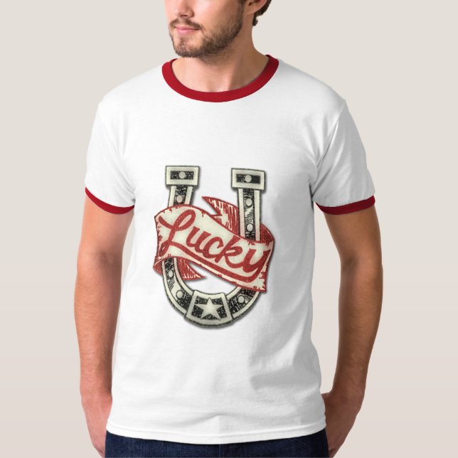 Camiseta El afortunado (Anverso)