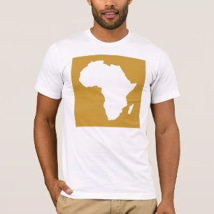Camiseta El África audaz de Sudan Brown