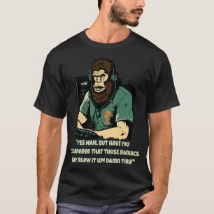 Camiseta El agente de servicio al cliente de Planet Ape se