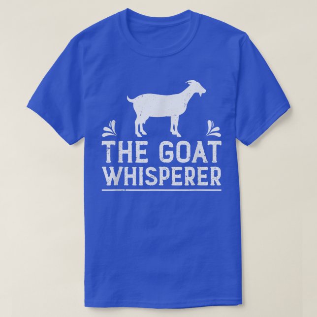 Camiseta El agricultor Cabra Whisperer (Diseño del anverso)