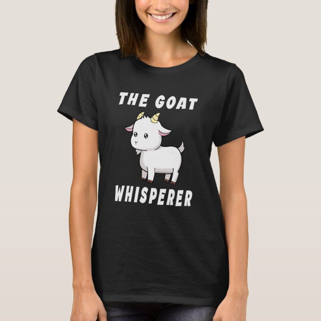 Camiseta El agricultor de cabras de Whisperer (Anverso)