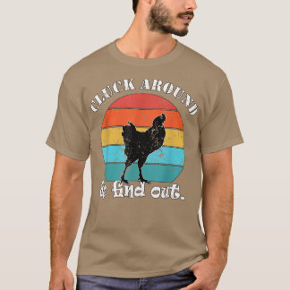 Camiseta El agricultor de pollos da vueltas y descubre