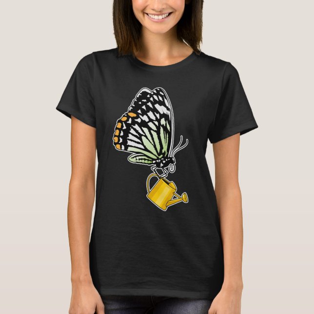 Camiseta El agua de mariposa puede (Anverso)