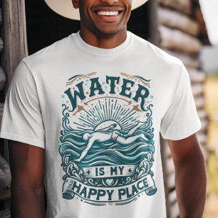 Camiseta El agua es mi lugar feliz