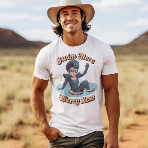 Camiseta El Agua Es Mi Lugar Feliz, El Buceador Enamorado