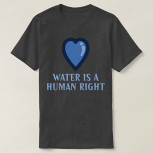 Camiseta El agua es un derecho humano